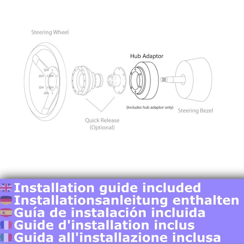 [RDi 210] DoradoTuning Steering Wheel hub/Boss Adapter Hub Kit/Compatible with◆