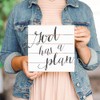Sincere Surroundings PET10338 God Has a Plan 8 x 8,