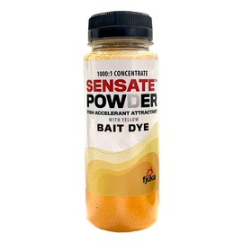 Fjuka Sensate Powder Yellow | Instant bait boost | For maggots, pellets, meat, corn, boilies