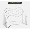 Cutting Board Storage Rack Stainless Steel Wire Chopping Board Holder