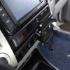 Aluminum Alloy Black Central Console Multi-Function Navigation Bracket for Toyota