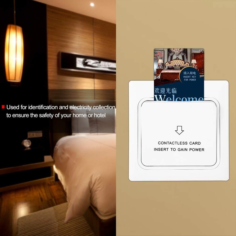 Power Key Card Sensor Switch Panel for Hotel Energy Saving