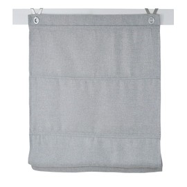 Kutti Dimout Roman Blind with Eyelets Grey Approx. 60 x 130 cm.
