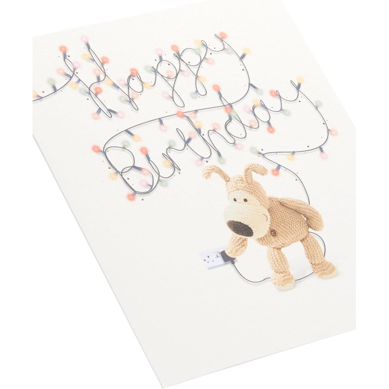 Boofle Birthday Card for Him/Her/Friend - Cute Design
