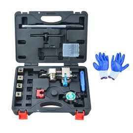 LainKeen Professional Brake Tube Line Flaring Tool 45 Degree Set, Single, Bubble, Double Flare Tool Kit