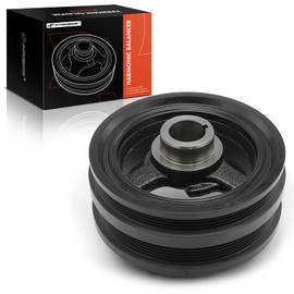 A-Premium Engine Harmonic Balancer Crankshaft Pulley Compatible with Ford F-150 F150 2015 2016 2017, DOHC V8 5.0L, Replace# EL3Z6312A