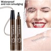 5 Colours Eyebrow Pencil, Eyebrow Pencil, Waterproof Eyebrow Pencil, Waterproof