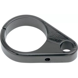 Drag Specialties 0658-0079 Black Clutch Cable Clamp for 1-1/2" Frame/Handleba