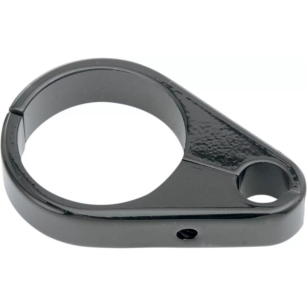 Drag Specialties 0658-0079 Black Clutch Cable Clamp for 1-1/2" Frame/Handleba
