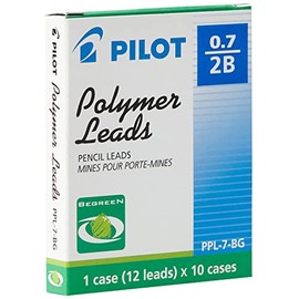 Pilot Progrex PPL-7-2B-BG Mechanical Pencil Leads 0.7mm Black (Pack of 10)