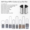 SPARES2GO 360 HEPA Filter compatible with Dyson DP04 HP04 HP07