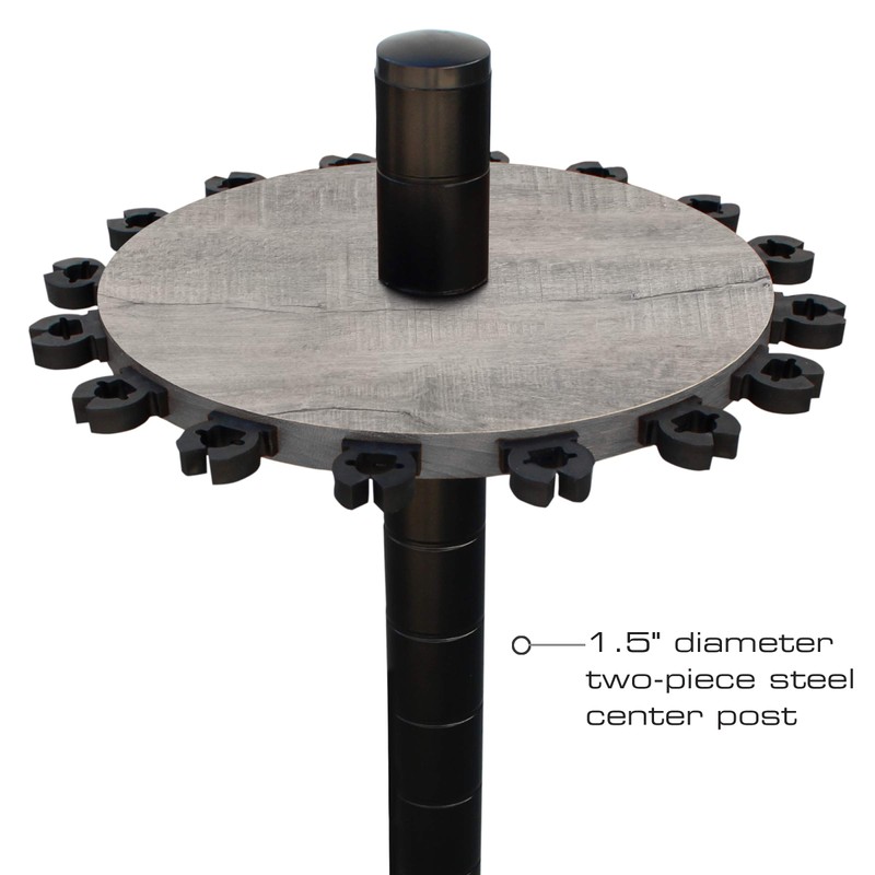 Rush Creek Creations Round 16 Fishing Rod Rack - Fishing