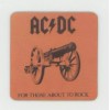 Coaster AC DC Album Cover Beverage COASTER - For Those about to Rock
