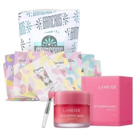 Laneige, Mascarilla humectante para labios, Berry, 20g + mascarilla marca GAMEROS de regalo