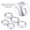 5Pcs Car Volume &amp; Air Conditioning Knobs Button Trim Cover