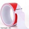 2 x Red and White Warning Tape 50mm x 20m