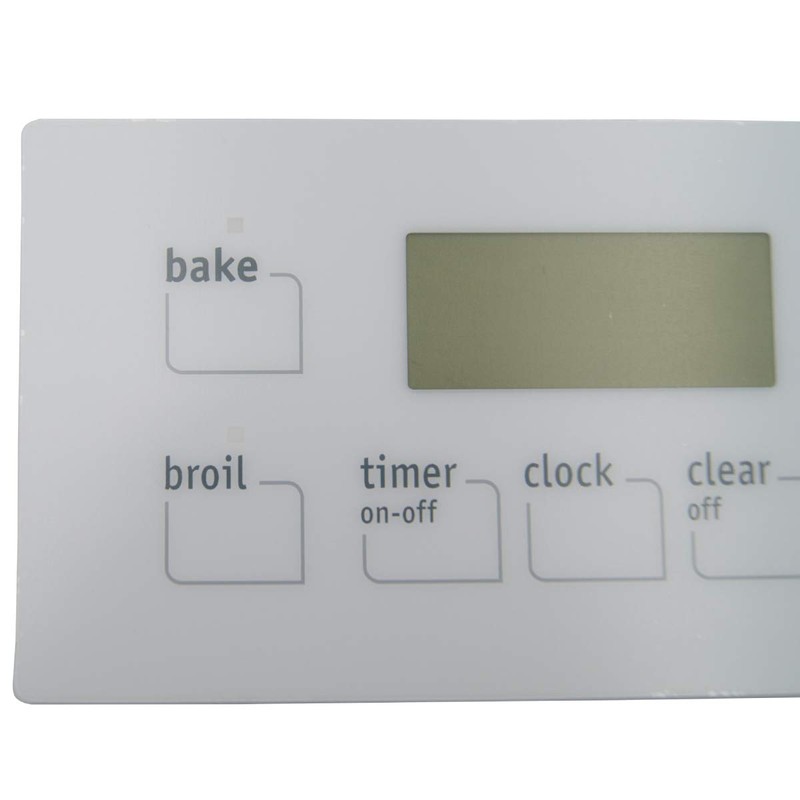 Supplying Demand 316220722 316220711 316220704 Range White Clock Overlay Replacement