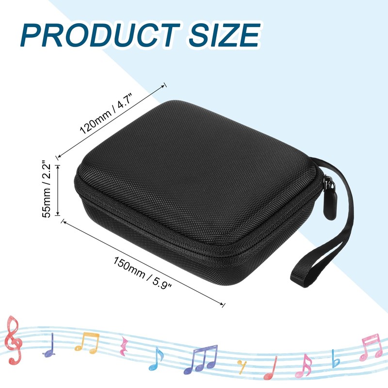QUARKZMAN Guitar Pick Holder Box Nylon Acoustic Electric Guitar Pick
