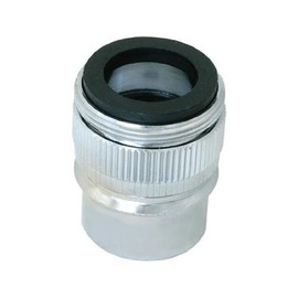 Ez-Flo 30168LF Dual Thread Snap Fitting With Aerator Large Standard Chrome