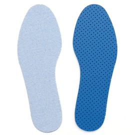 Eyedia Shock Absorbing Insoles, 1 Pair of Insoles, Towel Fabric, Fatigue Reduction, Antibacterial, Deodorization, Unisex, Stomach Resistant, Cut, Adjustable Size