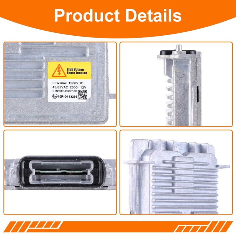 89089352 Xenon HID Headlight Ballast Control Unit Module, D1S/D1R/D3S/D3R Headlemp
