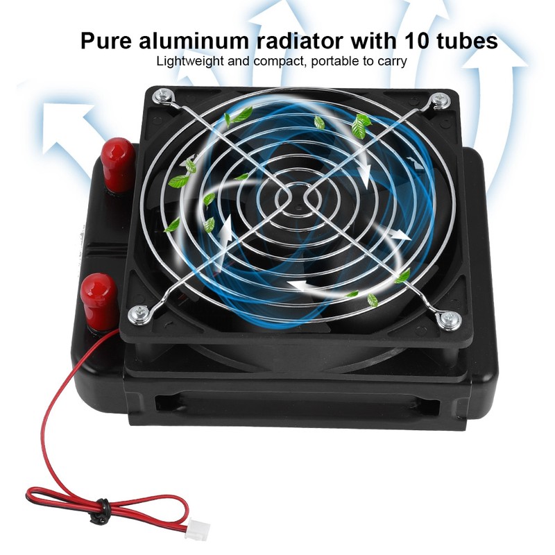 120MM Computer CPU Water Cooling Cooler Heat Row Radiator with