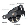 Universal 12V Snail Horn Siren 130DB High Tone 510HZ Waterproof