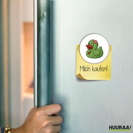 Huuraa Magnet Rubber duck zombie Gift fridge magnet 59mm bottle opener Rubber duck zombie Gift idea