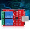 5V USB Control Switch 2 Channel Relay Module Computer PC