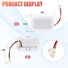 4PK-W11483116 Refrigerator LED Light Module Compatible with Whirlpool Replacement W11483116,