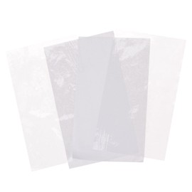 HARFINGTON 500pcs Watch Band Protective Film, 40mm x 70mm Transparent Rectangular Film for Watch Band Protection