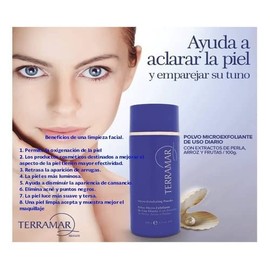 Terramar Polvo Micro Exfoliante Terramar Uso Diario - 100 G