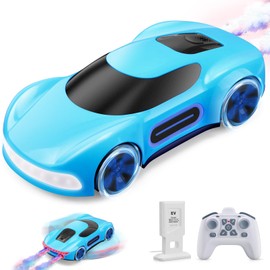 Britik Remote Control Car Toys for 3-10 Year Old: Stunt RC Drift Car Electric Remote Controlled Auto Gifts for Boys Girls Age 3 4 5 6 7 8 9 10 Birthday Presents Toy for Children Racing Game Toy Blue