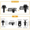 Riloer Screw set for engine splash protection, engine under the