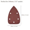 Kozelo 50pcs Mouse Sander Detail Sandpaper - [240 Grit, 3.5"