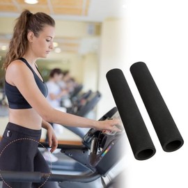 2 Pack Foam Tubing for Handle Grip Support, Black Pipe Insulation Support 0.66inch (17mm) ID 26mm OD, 195mm Length Lightweight Soft Rubber Foam Pad Grip for DIY Project Metal Tools Rebar Stakes ﻿