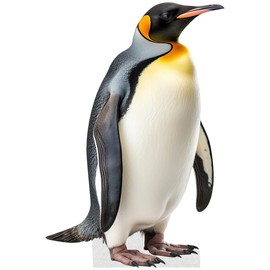 Penguin - Life Size Cardboard Cutout Standup People with Support Standee | Animals -