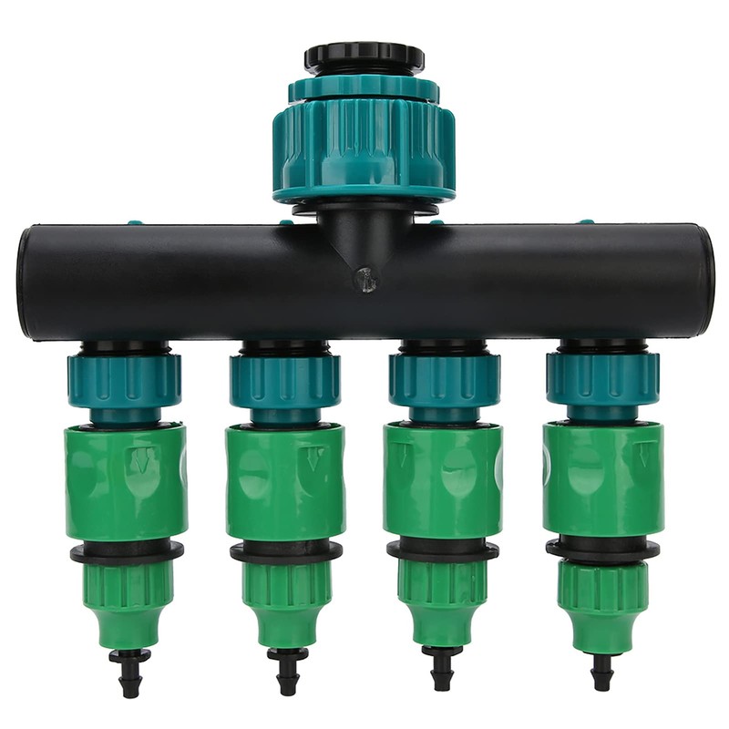 Faucet Splitter,Garden Hose Connector,DN20 DN25 FNPT 4 Way Garden Hose