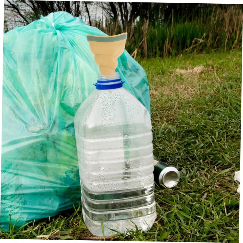 Kisangel Female Urinal Funnel Compact Lightweight Urination Device Camping Hiking