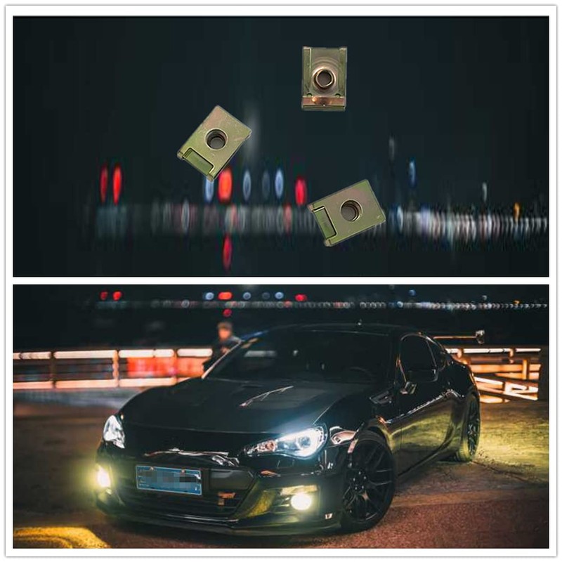 30 Pcs M6 6mm ​Clamp Fastener Screw Nuts Kits U