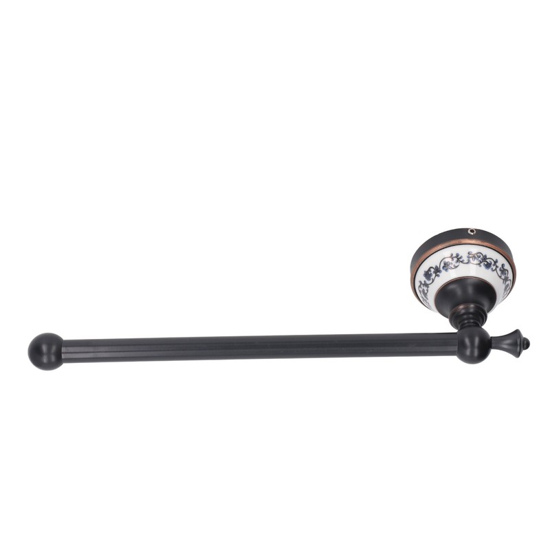 Retro Copper Bathroom Towel Bar Single Bath Towel Rack for