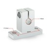 Pack of 4 SK8 Aluminium Linear Motion Rail Clamp Guide