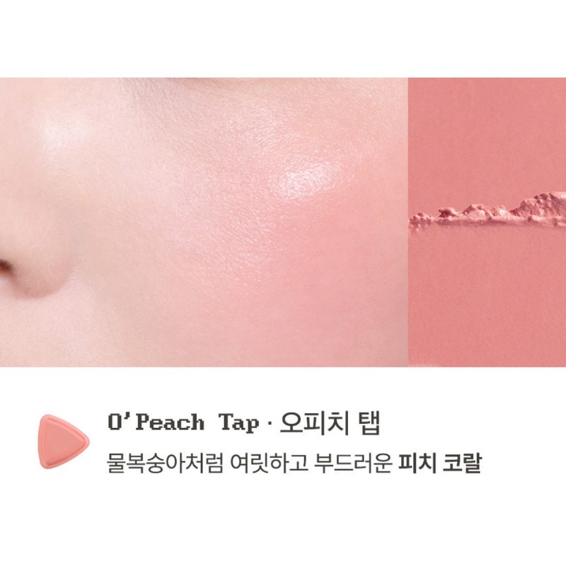 Nugrey Off-Cheek Tab Triangle Tab Vibrant Warm Tone Lip &