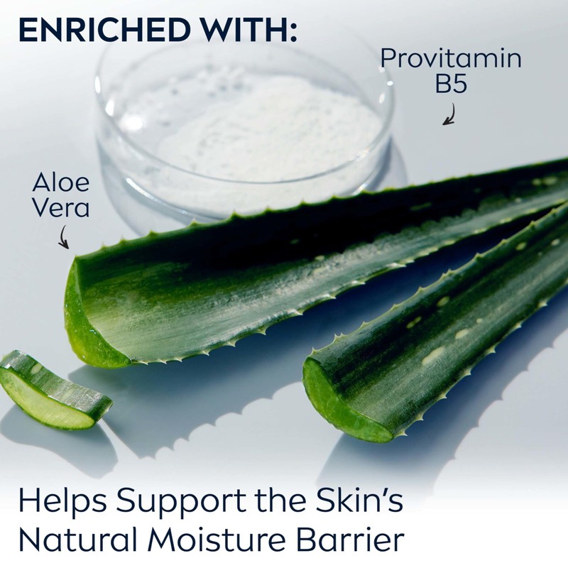 NIVEA MEN Maximum Hydration Moisturizing Face Wash with Aloe Vera,