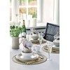 GreenGate Alice White Dinner Plate
