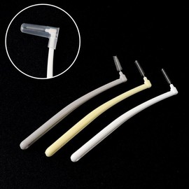 Interdental Brush Dental L Type 20P Portable Interdental Brush Oral Products SSSS (0.4mm)