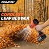 Leaf Blower Cordless, 21V Electric Handheld Leaf Blower with 3.0Ah