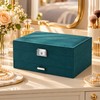 3-Tier Jewelry Organizer Box for Necklaces, Rings & Earrings –