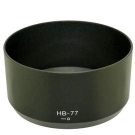 F-Foto HB-77 Compatible Hood (Fits Nikon D3400, D3500, D5600, D5300 AF-P D5300 AF-P DX NIKKOR 70-300mm f/4.5-6.3G VR Lens with Double Zoom Kit) C-HB-77 (Single Item)