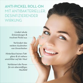 JEAN D'ARCEL Purifiante Stick Contrôle - SOS Anti-Pimple Roll-on for Acute Relief of Inflammation - With Aloe Vera - Touch Stick - 10 ml